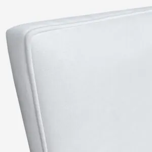 Respaldo de Cama Flat Vivo Felpa Crudo