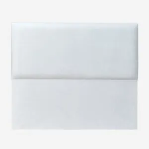 Respaldo de Cama Flat Vivo Felpa Crudo