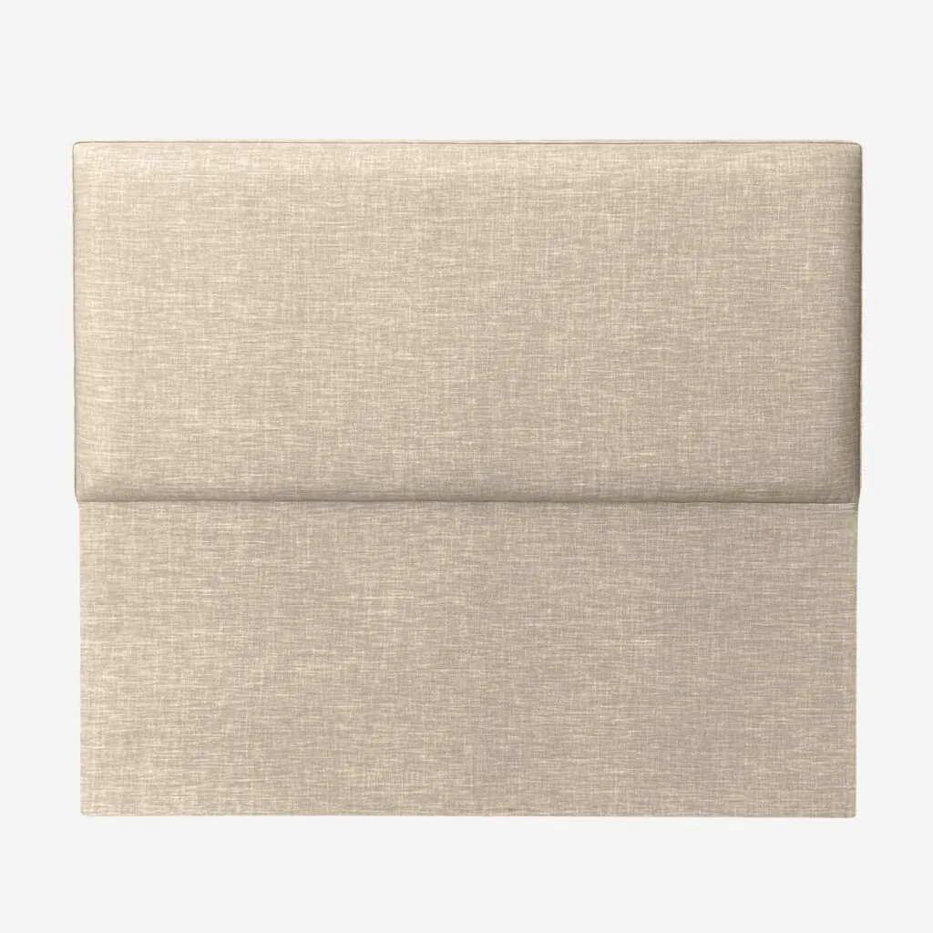 Respaldo de Cama Flat Vivo Lino Beige