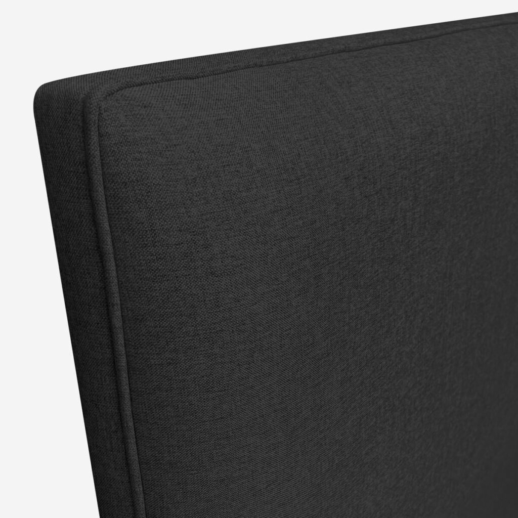 Respaldo de Cama Flat Vivo Lino Grafito