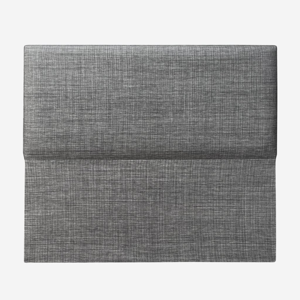 Respaldo de Cama Flat Vivo Lino Gris Bariloche