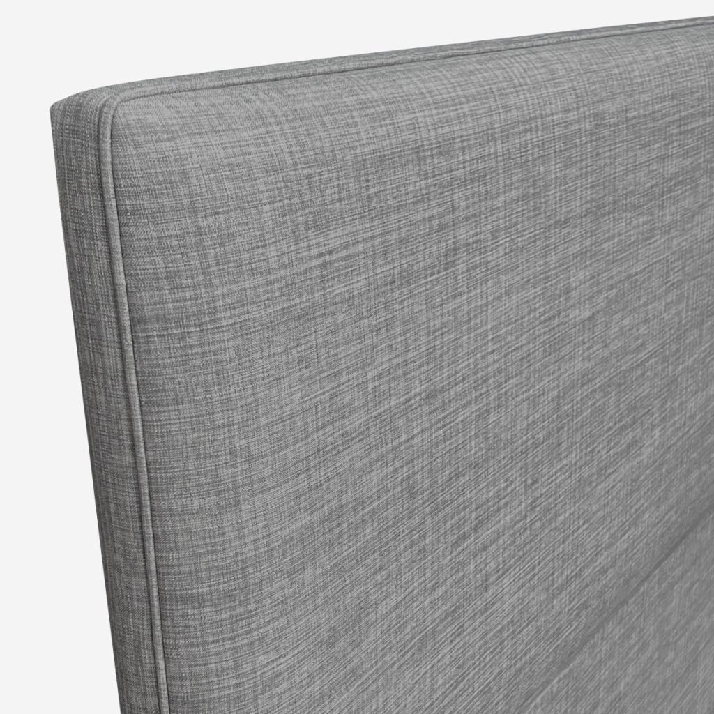 Respaldo de Cama Flat Vivo Lino Gris Bariloche