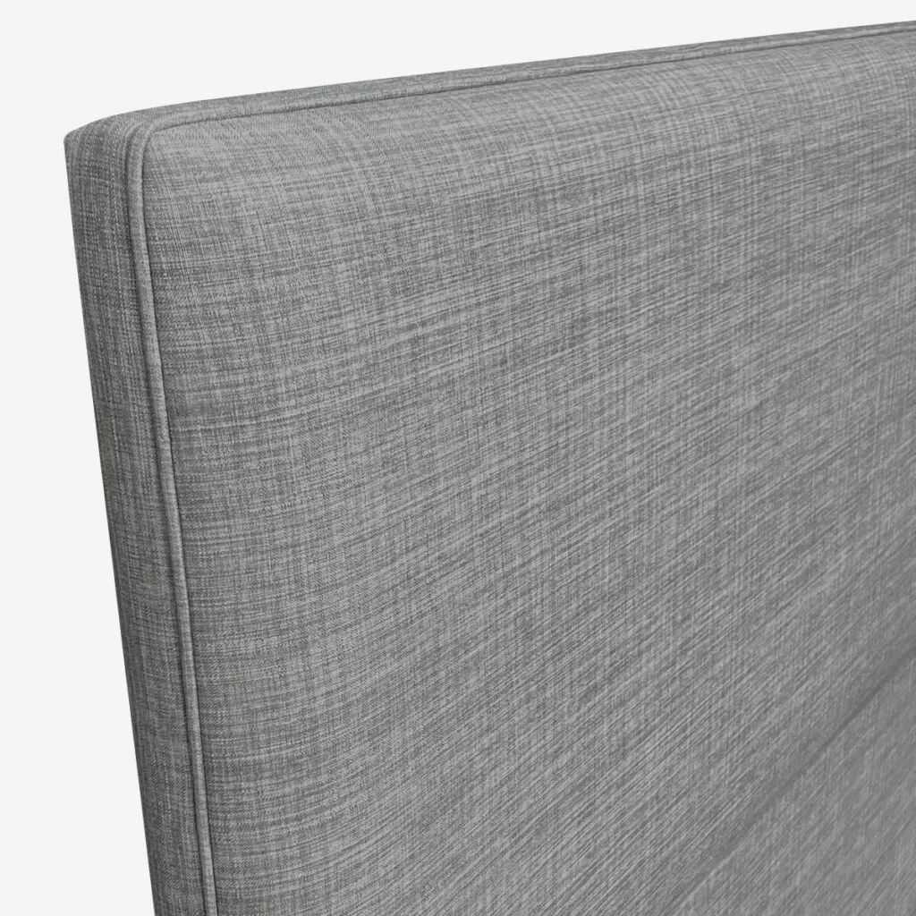 Respaldo de Cama Flat Vivo Lino Gris Bariloche