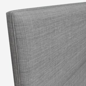 Respaldo de Cama Flat Vivo Lino Gris Bariloche