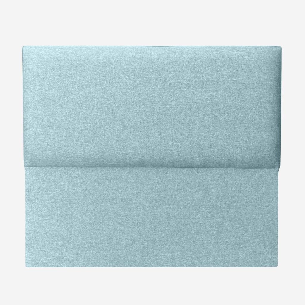 Respaldo de Cama Flat Vivo Lino Verde Jeans