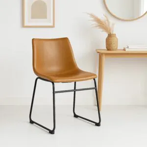 Silla Burgos Ecocuero Camel