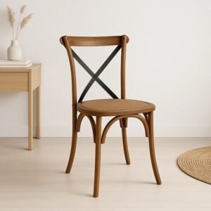 Silla Crossback Madera Vintage