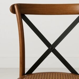 Silla Crossback Madera Vintage