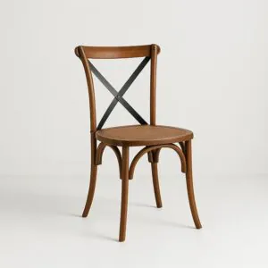 Silla Crossback Madera Vintage