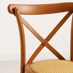 Silla Crossback Madera Natural