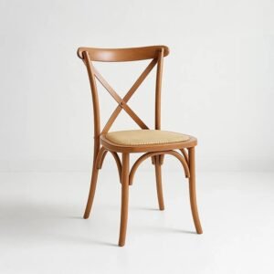 Silla Crossback Madera Natural
