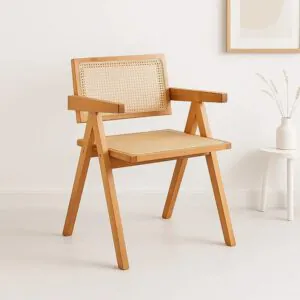 Silla Chandigarh Madera Natural
