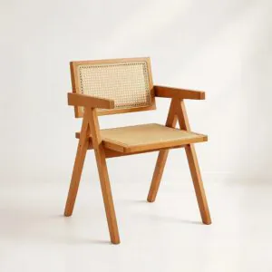 Silla Chandigarh Madera Natural