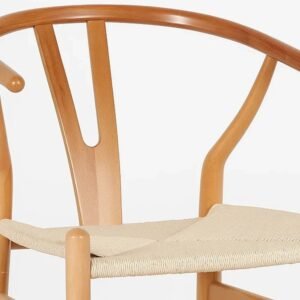 Taburete Wishbone Crema