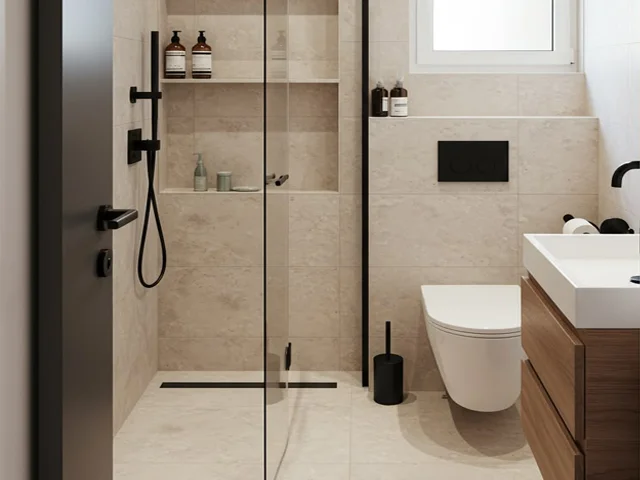 Baños y lavandería