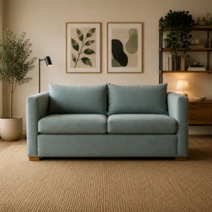 Sofá Turquía Lino Verde Jeans