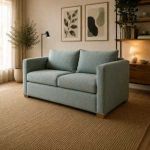 Sofá Turquía Lino Verde Jeans