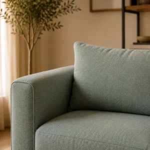 Sofá Turquía Lino Verde Jeans
