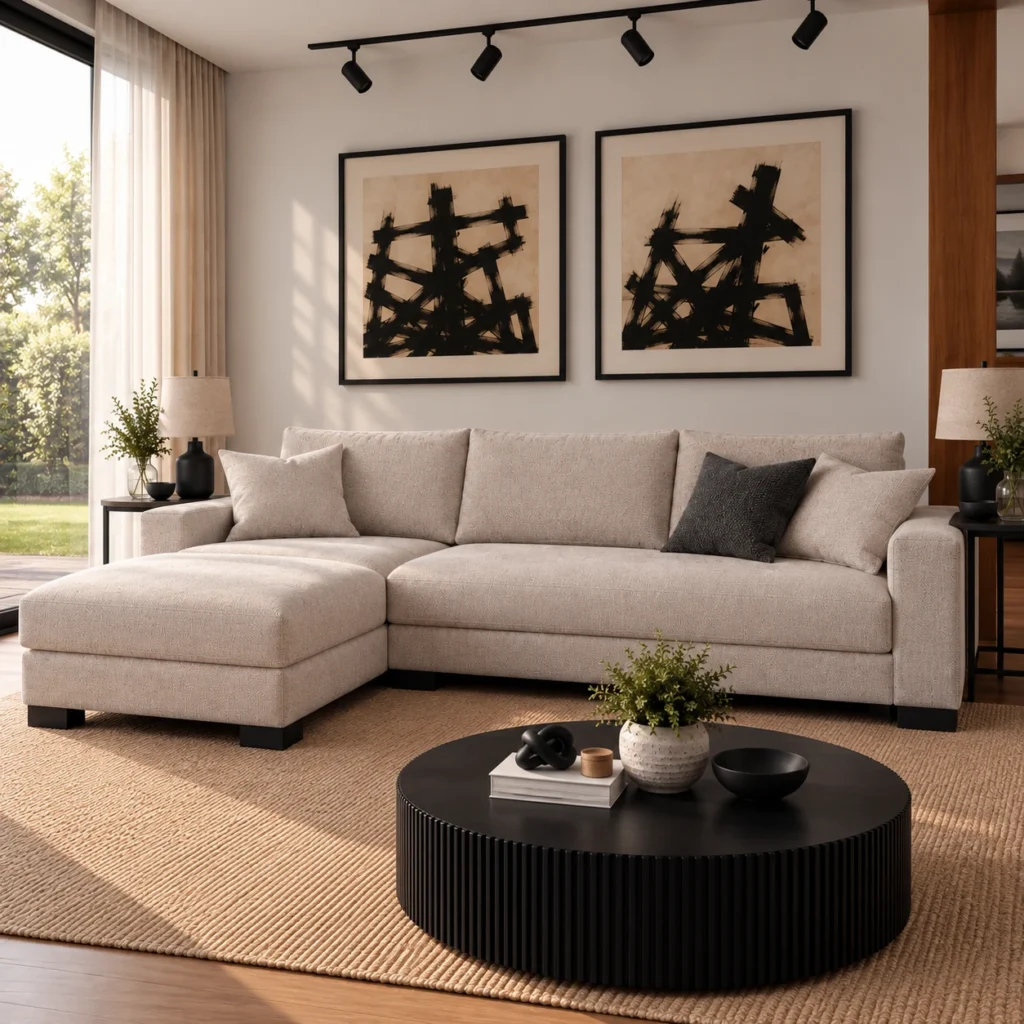 Sofá Seccional Milano Chaise Izquierdo